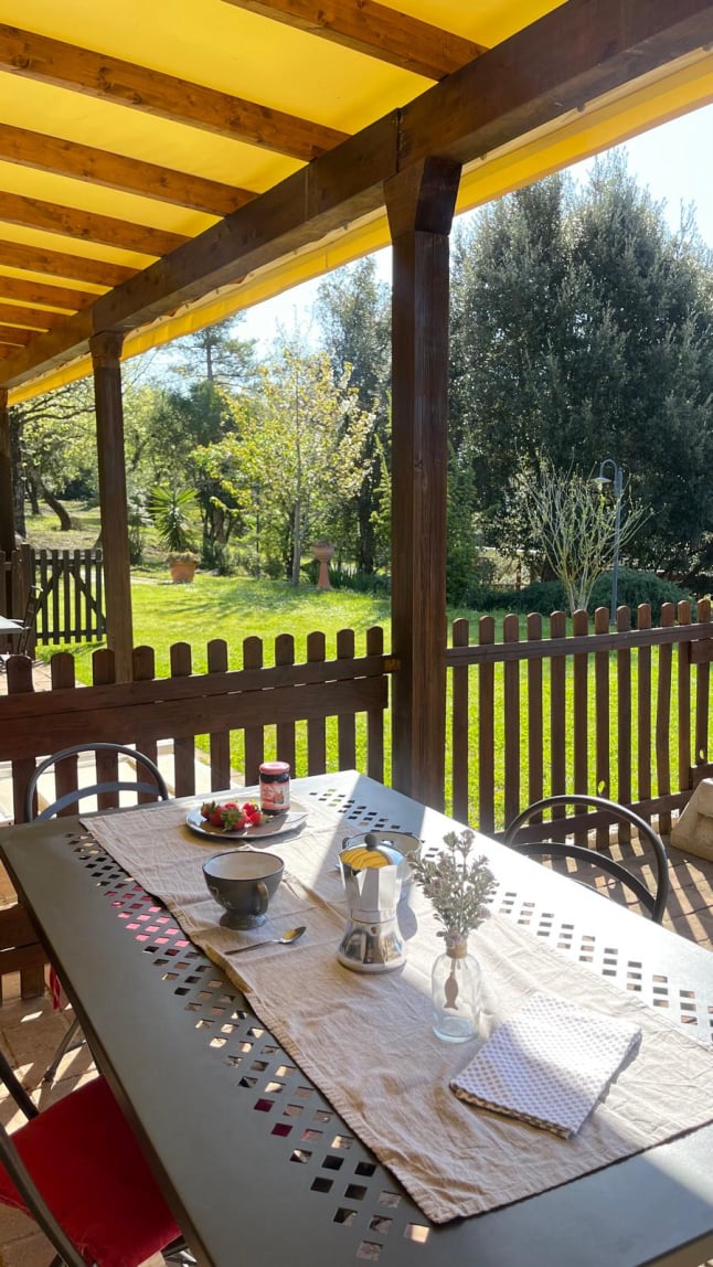 Agriturismo & Glamping Serraiola Alta - veranda