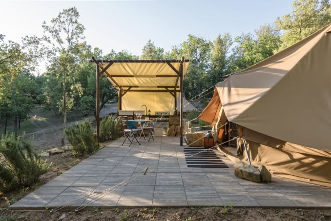 Serraiola Alta Tenda Glamping rosmarino