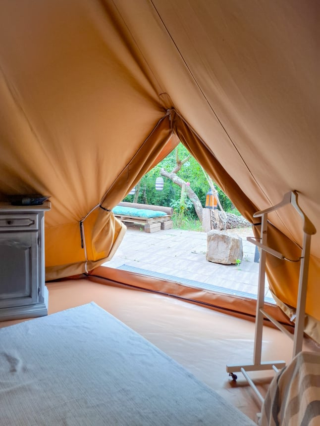 tenda glamping timo deluxe