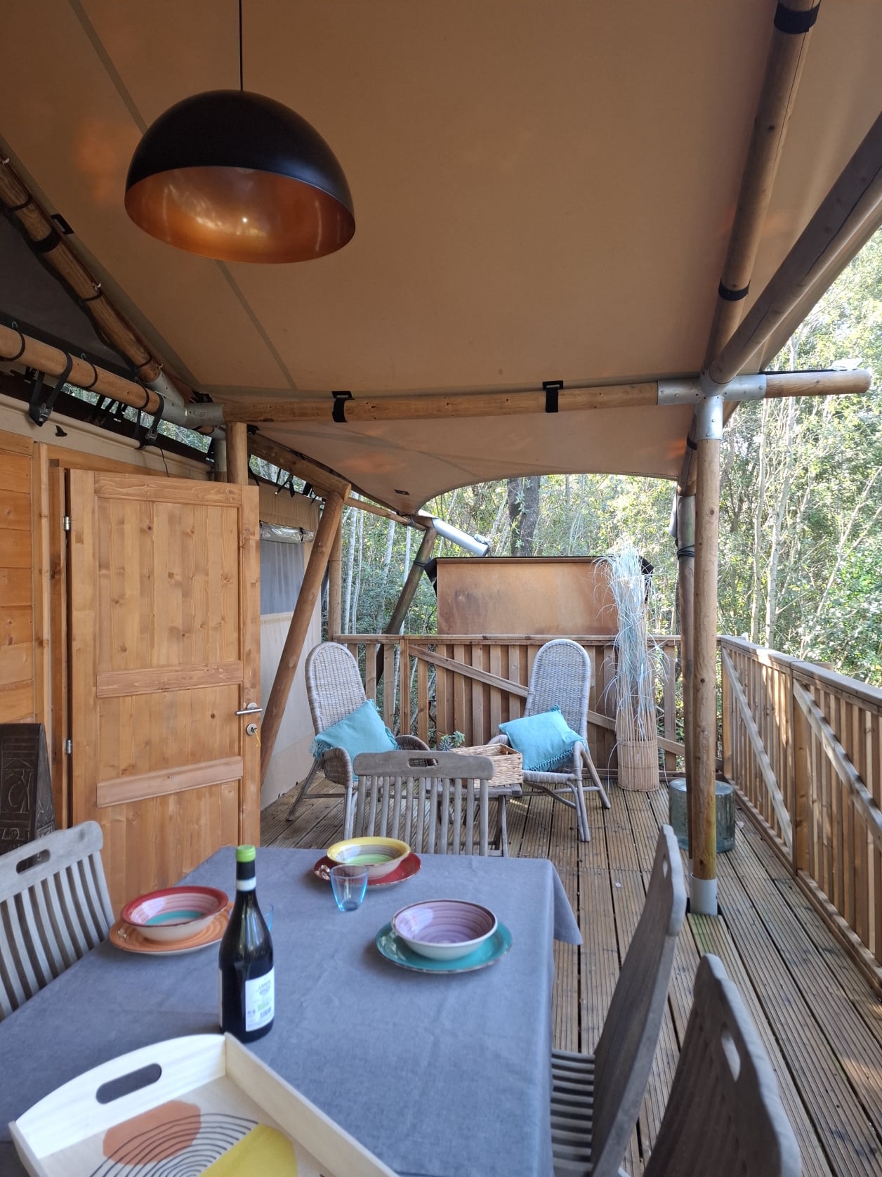 Glamping tent Agritourisme en toscane