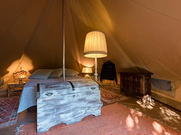 tentes glamping en toscane