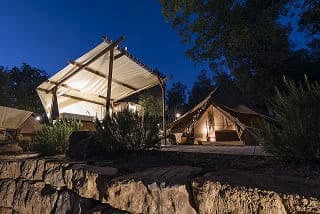 tentes glamping en toscane