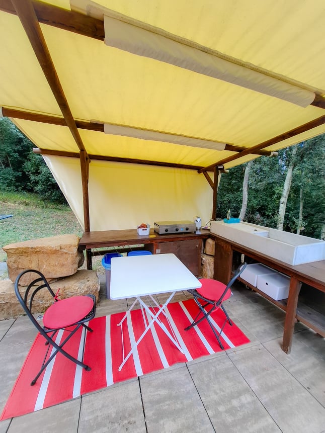 tenda glamping timo deluxe