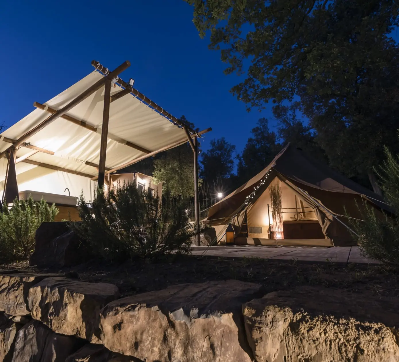 Tenda glamping