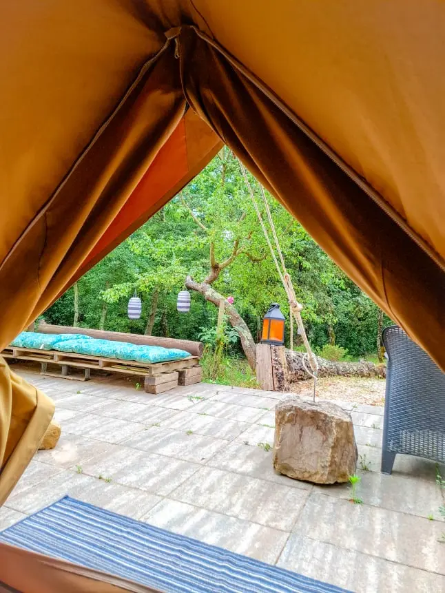 tenda glamping timo deluxe