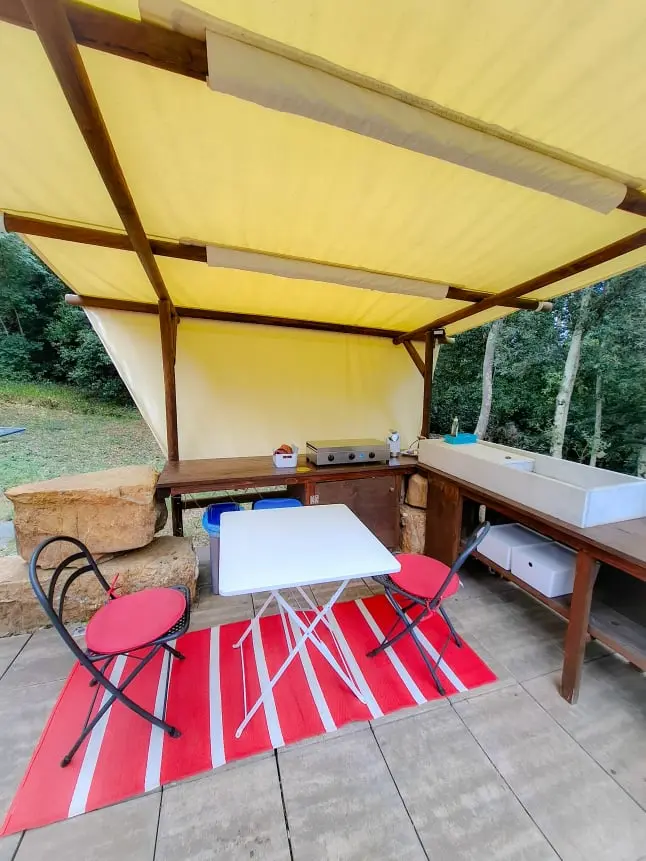 tenda glamping timo deluxe