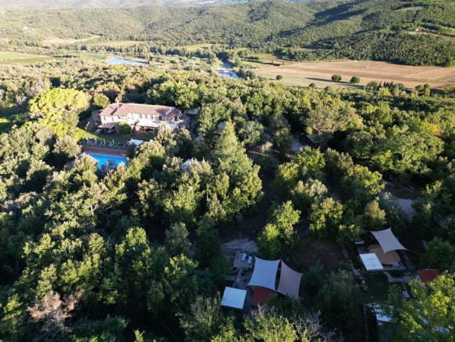 Agriturismo & Glamping Serraiola Alta - Veduta aerea